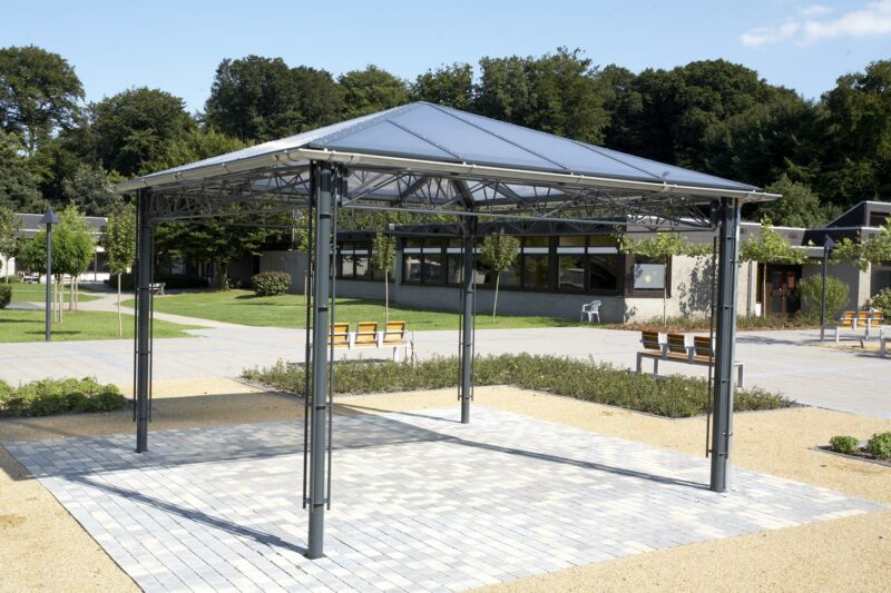 Kleve, Two pavilions for schoolyard