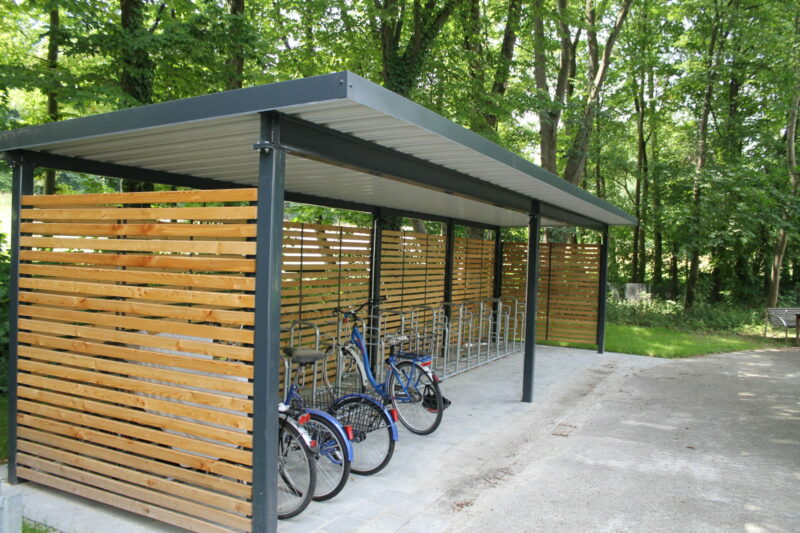 Munich, bicycle canopy